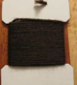 3 ply yarn brown